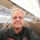 Thomas Willemsen im Flugzeug auf dem Weg nach China